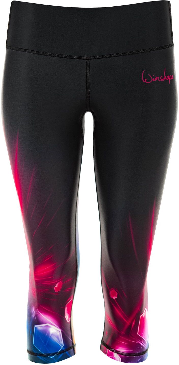 Winshape Leggings »AEL202-COSMIC«, Capri-Leggings mit Anti-Rutsch-Effekt bunt Größe 34/36 36/38 38/40 42/44 44/46 46/48