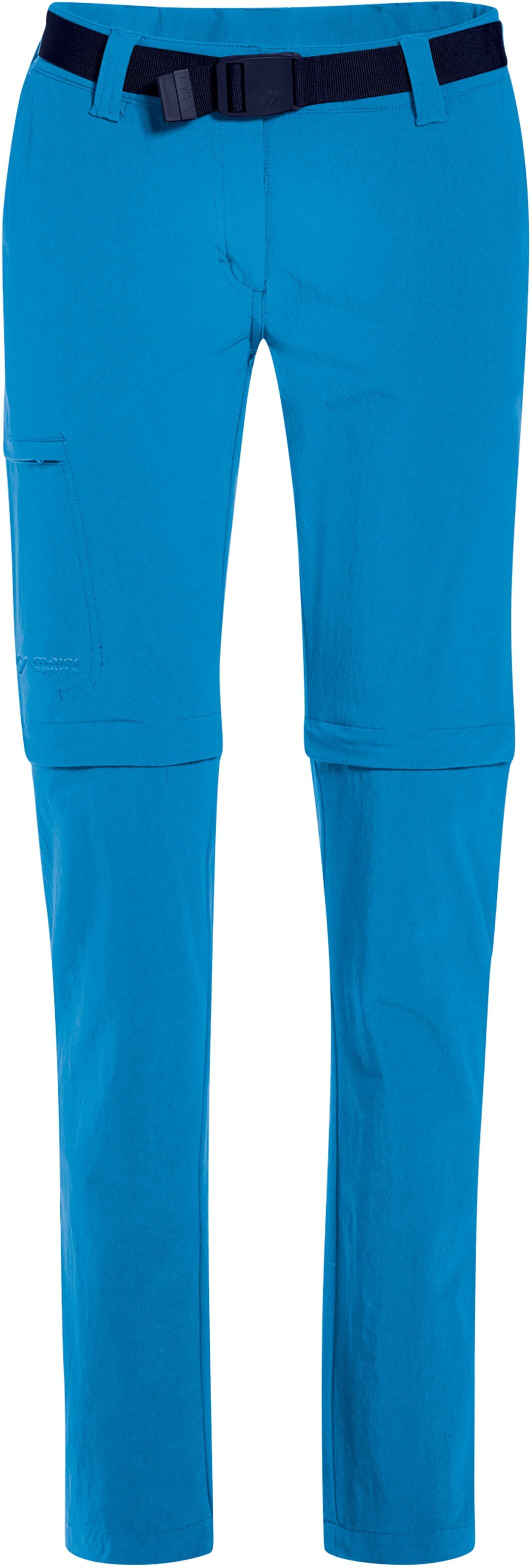 Maier Sports Funktionshose »Inara slim zip«, Schmal geschnittene Wanderhose,... blau Größe 17 18 19 20 21 22 23 24 25 26 27