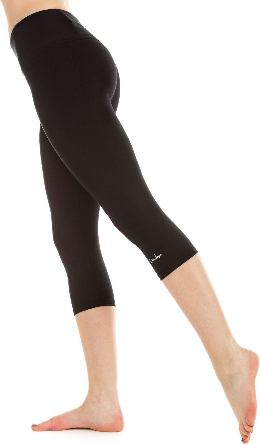 Winshape Leggings »3/4-Slim Tights WTL2«, figurbetont schwarz Größe 34/36 36/38 38/40 42/44 44/46