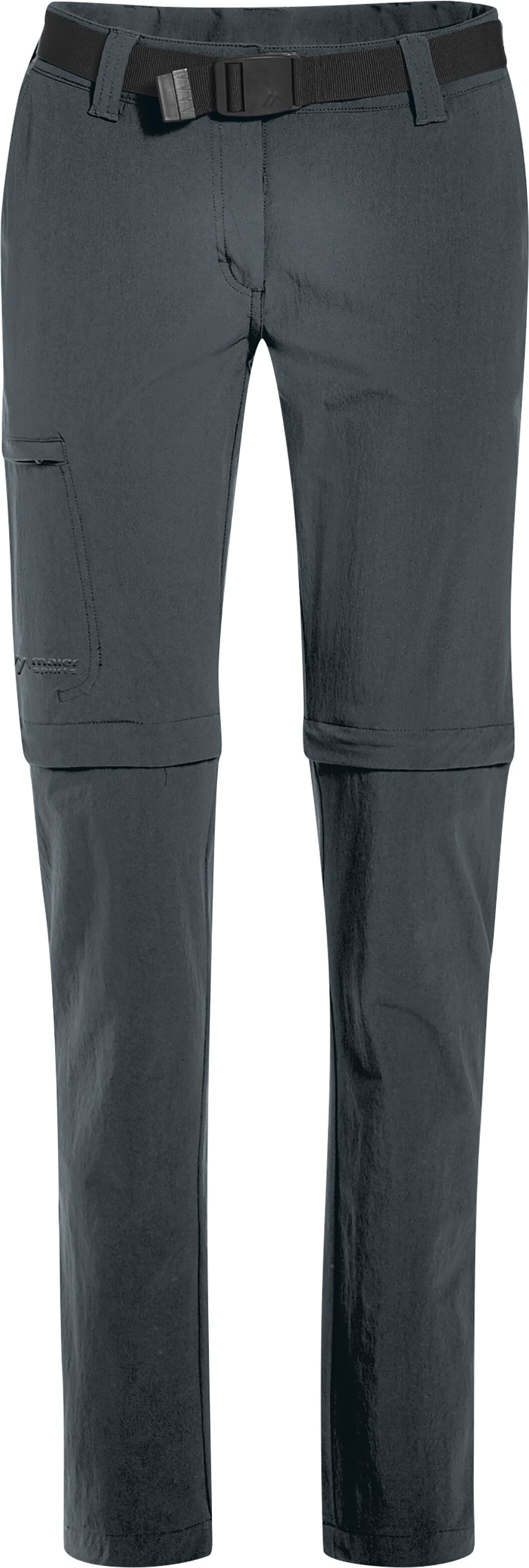 Maier Sports Funktionshose »Inara slim zip«, Schmal geschnittene Wanderhose,... grau Größe 72 76 80 84 88