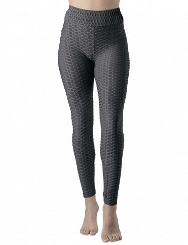 VEDIA Sport-Leggings, formend, dunkelgrau