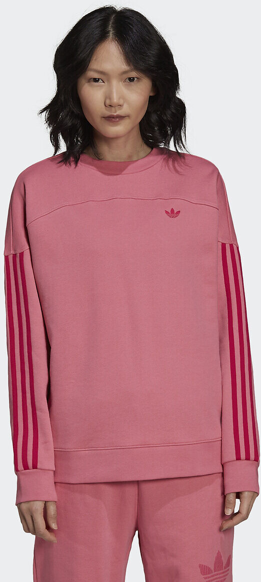 Adidas Sweatshirt, runder Ausschnitt ROSA