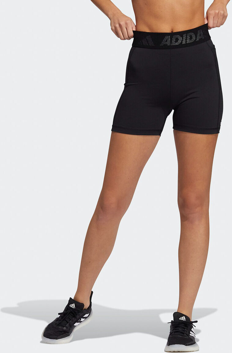 Adidas Sportshorts in figurbetonter Form SCHWARZ