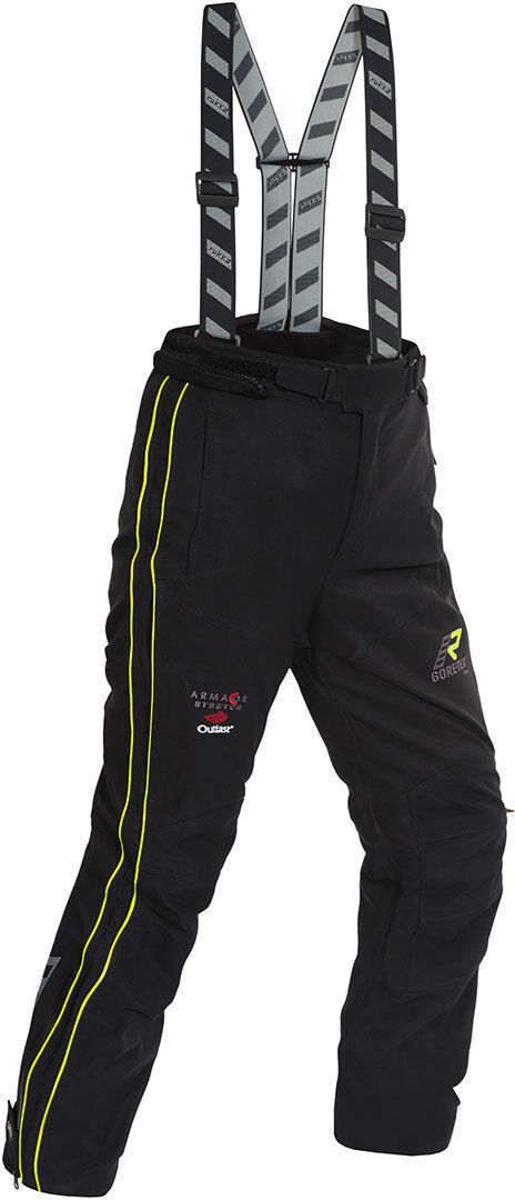 Rukka Orbita Gore-Tex Damen Motorrad Textilhose 42 Schwarz Gelb