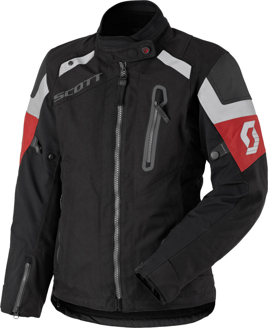 Scott Definit Pro DP Damen Motorrad Textiljacke 40 Schwarz Rot