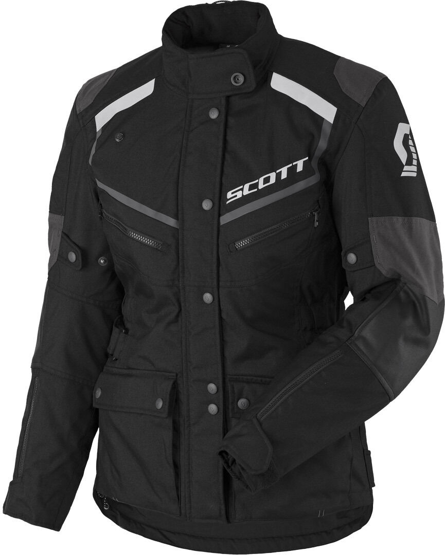 Scott Turn ADV DP Damen Motorrad Textiljacke 42 Schwarz Grau