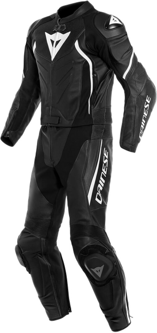 Dainese Avro D2 2-Teiler Motorrad Lederkombi 60 Schwarz