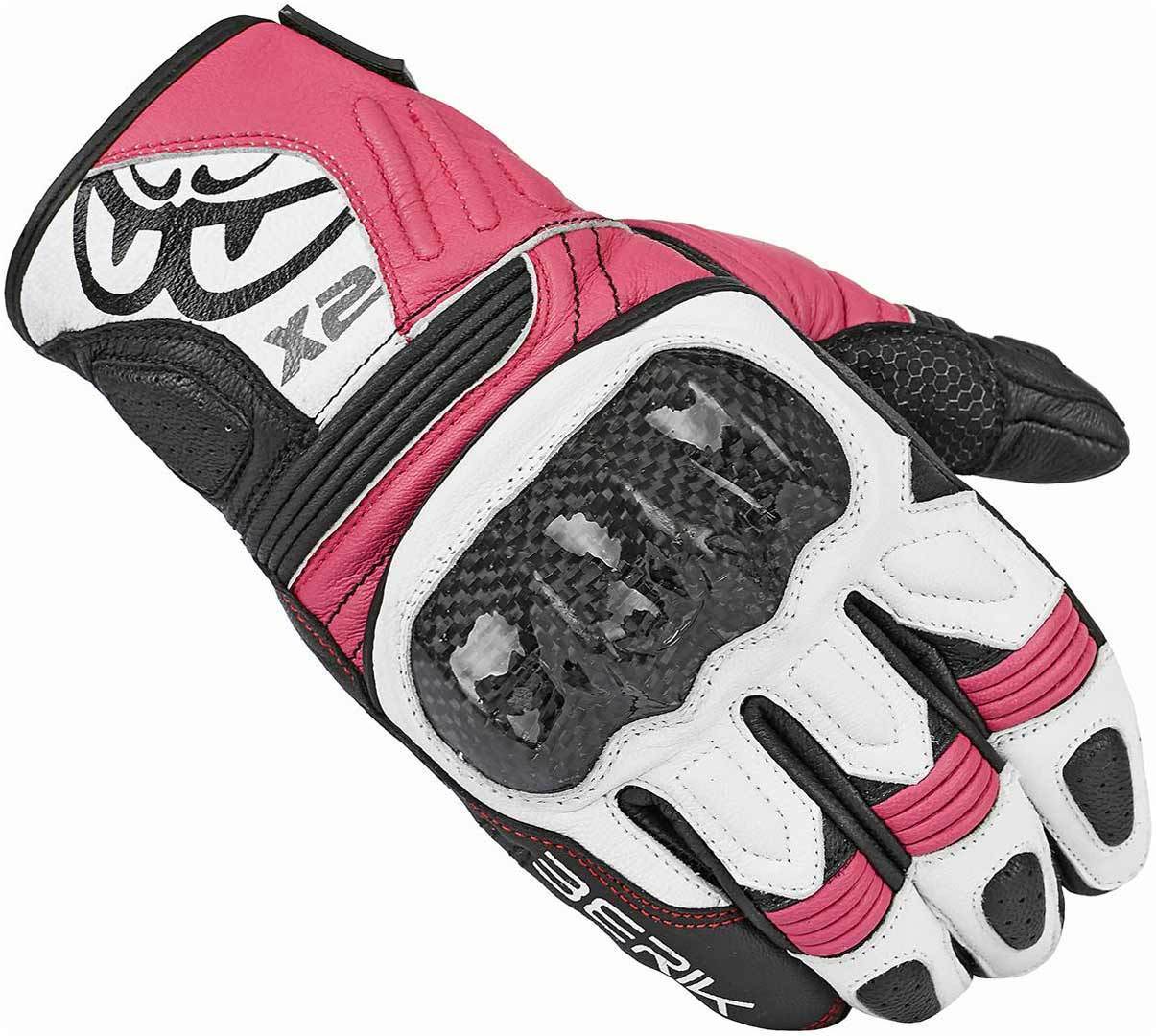 Berik LDX Damen Handschuhe L Schwarz Pink