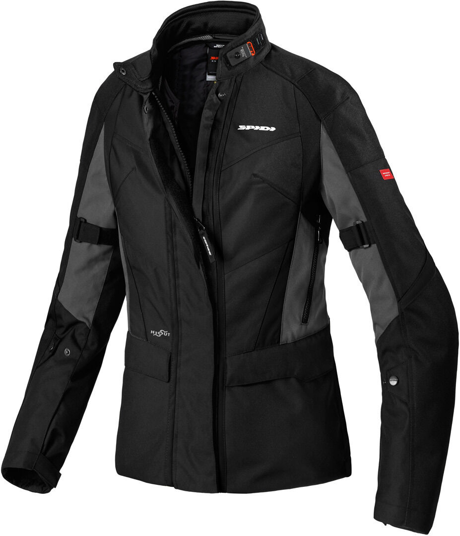 Spidi Traveler 2 Curvy Damen Motorrad Textiljacke 52 Schwarz