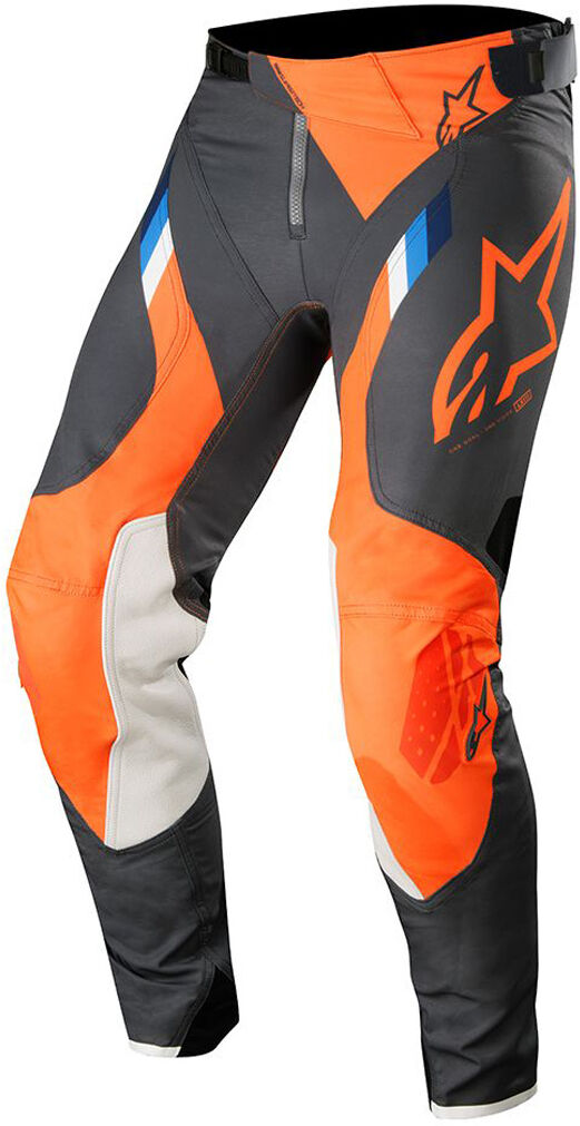 Alpinestars Supertech Motocross Hose 30 Schwarz Weiss Orange