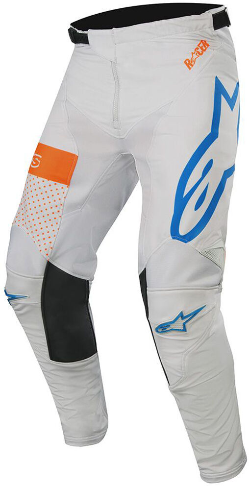 Alpinestars Racer Tech Atomic Motocross Hose 32 Weiss Blau