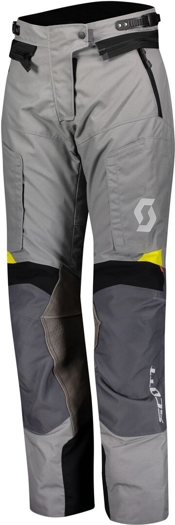 Scott Dualraid Dryo Damen Motorrad Textilhose 40 Grau Gelb