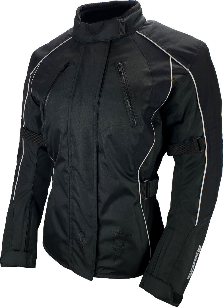 Bores Shanon Damen Motorrad Textiljacke XS Schwarz