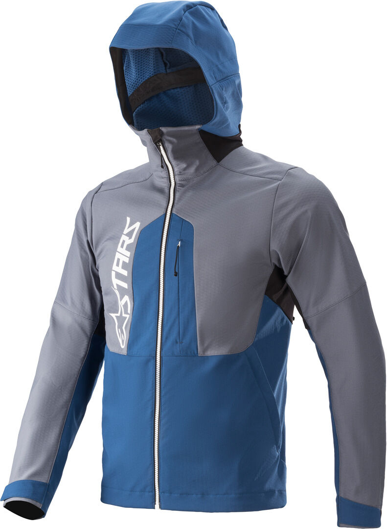 Alpinestars Nevada Softshell Fahrradjacke L Schwarz Blau