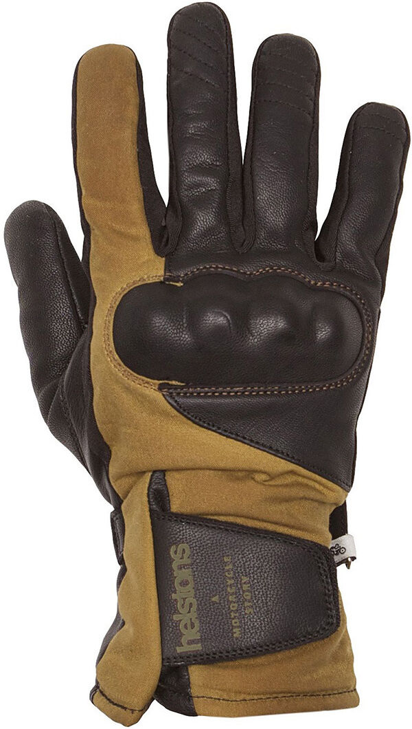 Helstons Curtis Motorradhandschuhe M L Schwarz Braun