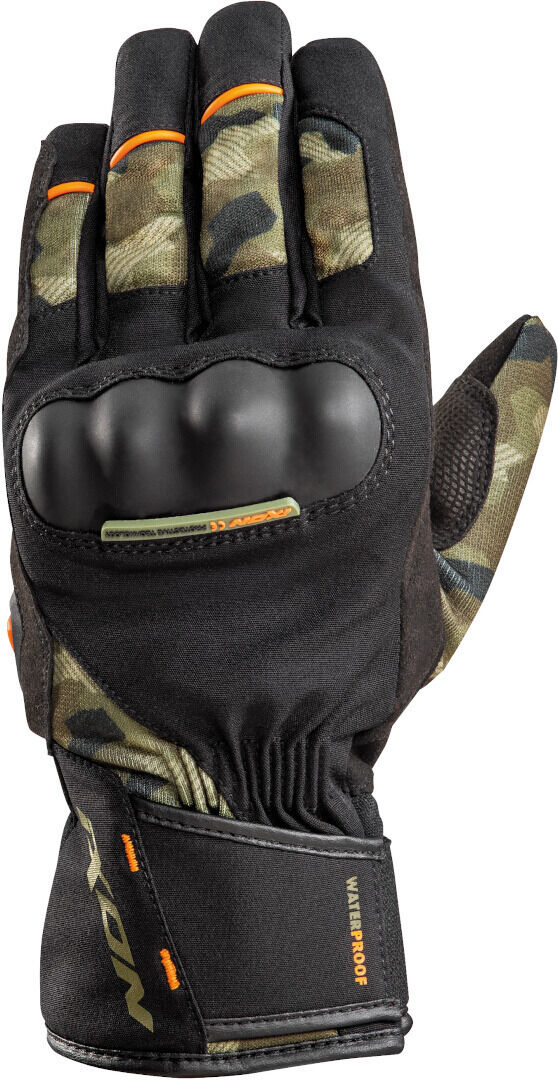 Ixon Pro Russel Camo Motorradhandschuhe 2XL Grün Mehrfarbig