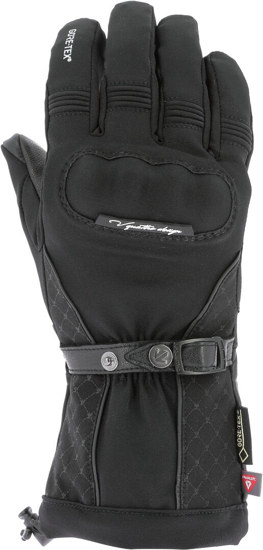 VQuattro Azzura Gore-Tex 2-1 Damen Motorradhandschuhe S Schwarz