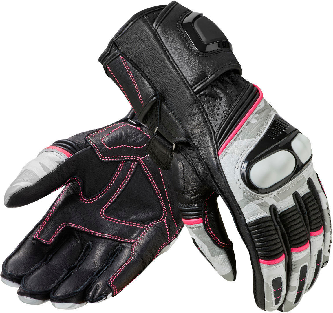 Revit Xena 3 Damen Motorradhandschuhe S Schwarz Weiss Pink