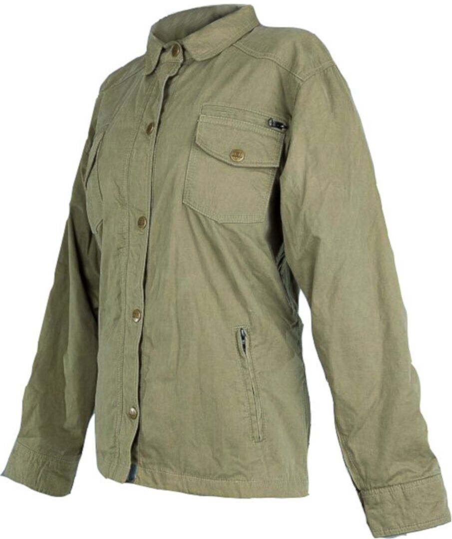 Bores Military Lady Jack Damen Motorrad Textiljacke S Grün