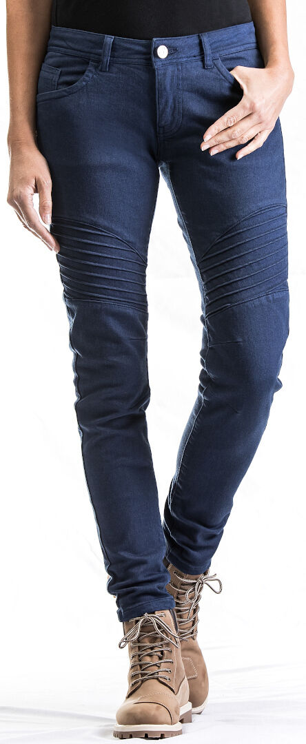 Ixon Vicky Damen Motorradjeans L Blau