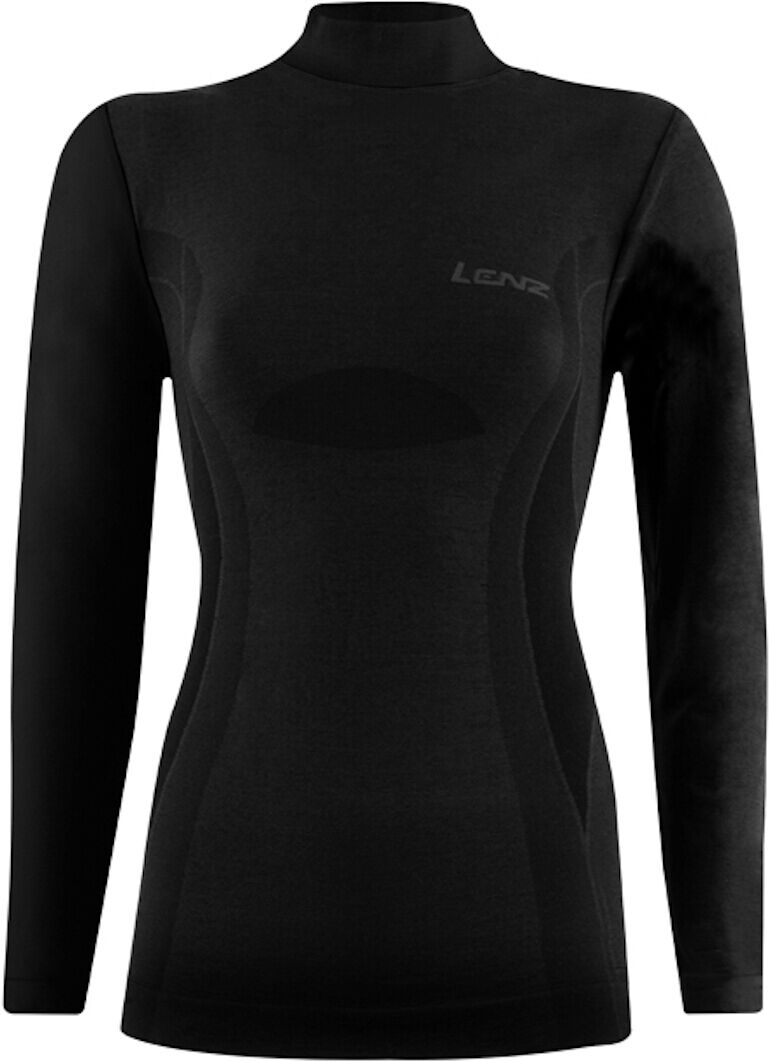 Lenz 6.0 Merino Turtle Neck Damen Langarmshirt S Schwarz