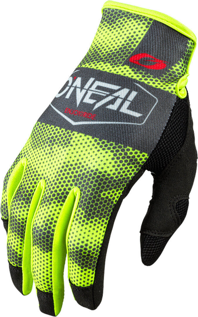 Oneal Mayhem Covert Motocross Handschuhe 2XL Grau Gelb