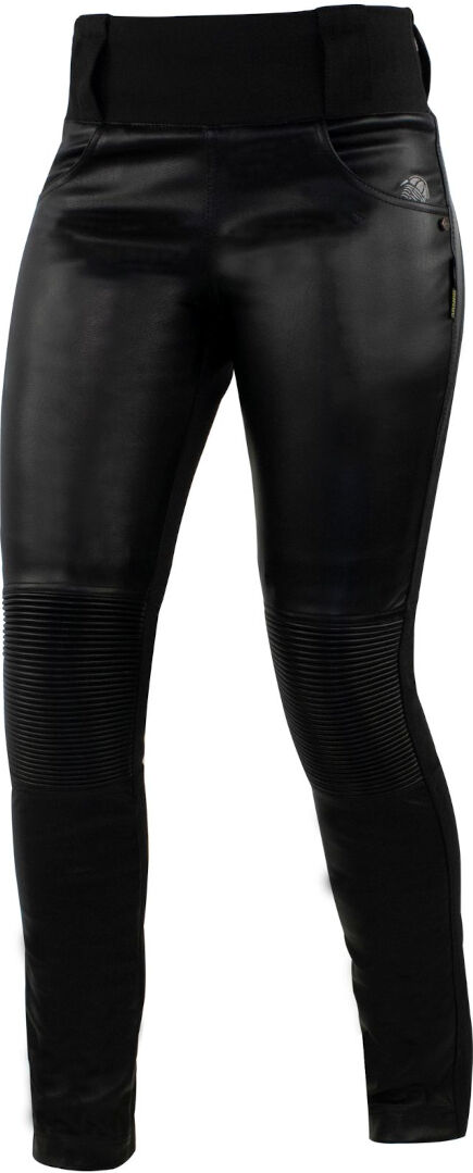 Trilobite Damen Motorrad Leder Leggings 36 Schwarz