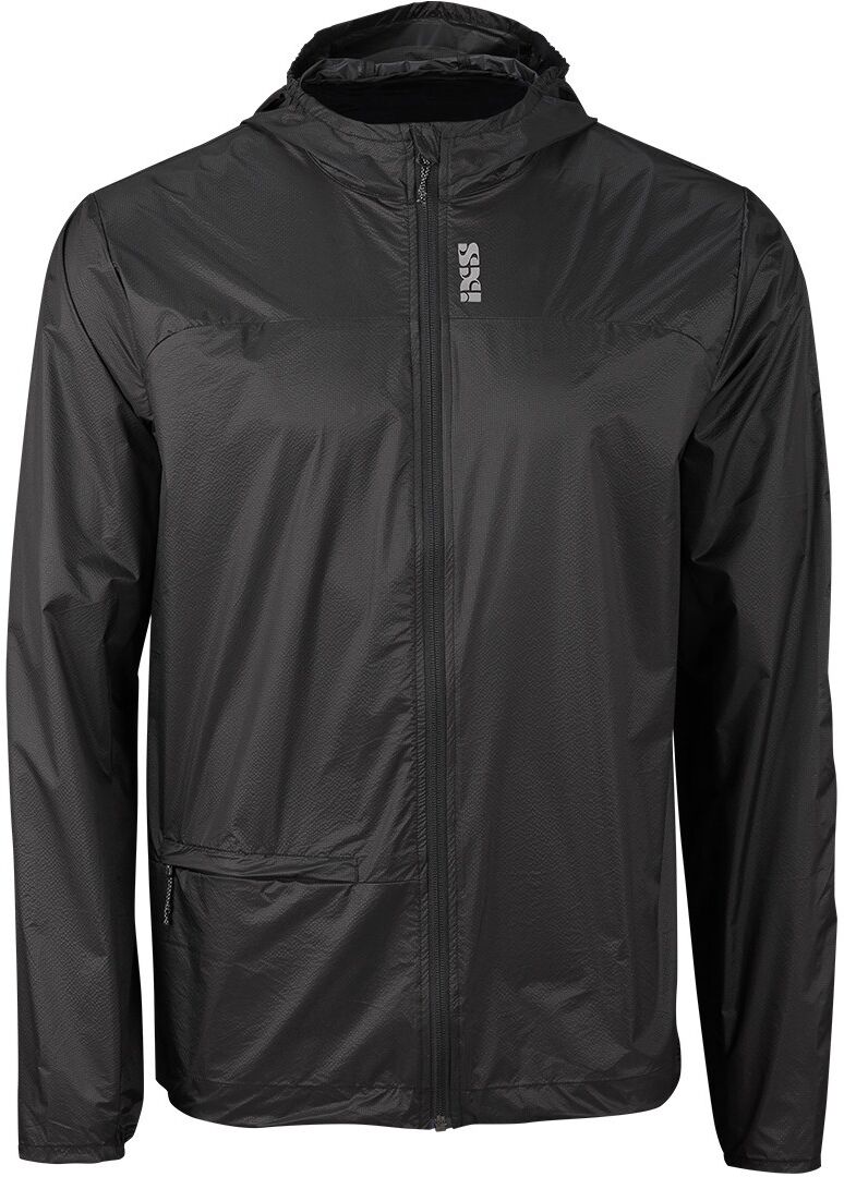 IXS Flow All-Weather Fahrrad Windbreaker 3XL Schwarz Grau