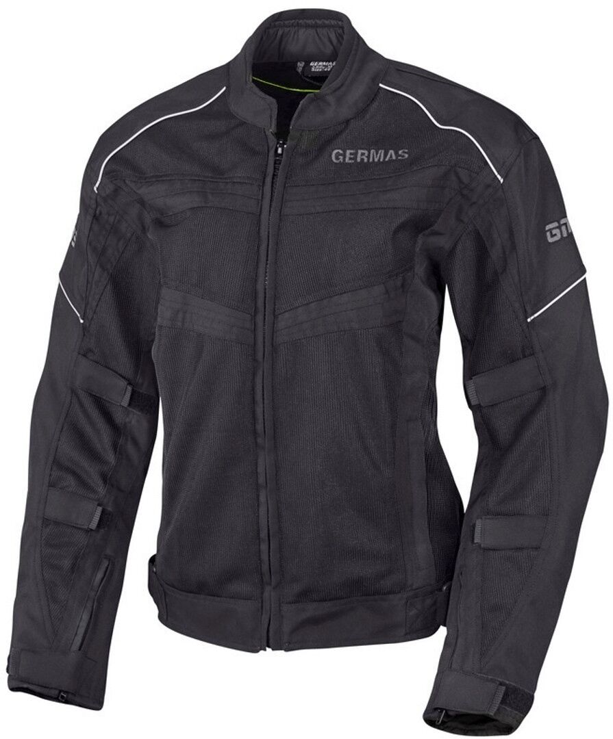 GMS Outback Damen Motorrad Textiljacke M Schwarz