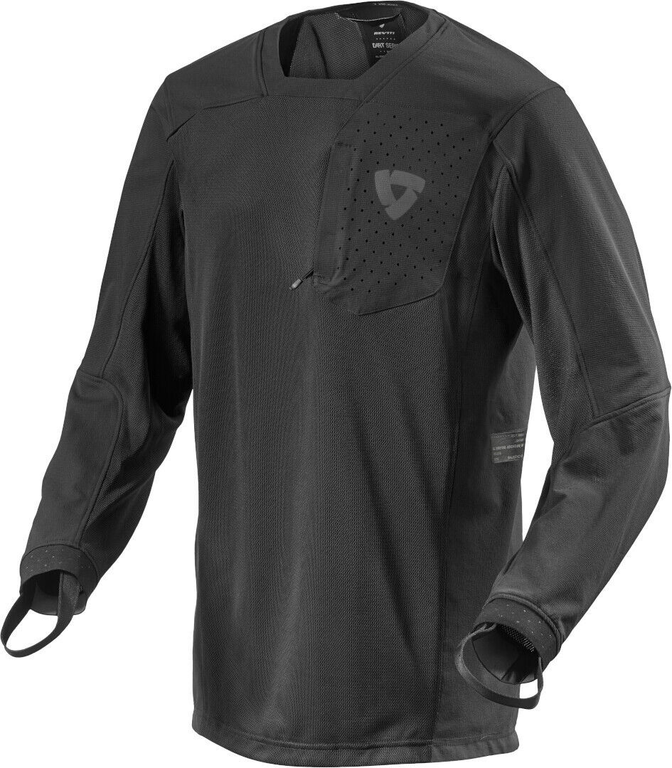 Revit Sierra Motocross Jersey S Schwarz