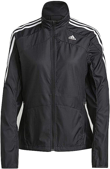 Adidas Damen Laufjacke Marathon 3-Streifen schwarz   Größe: M   GK6062 Auf Lager Damen M