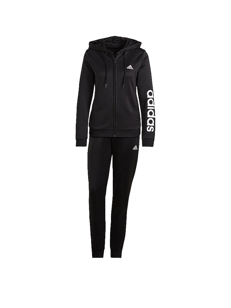 Adidas Damen Trainingsanzug Essentials Logo schwarz   Größe: XS   GM5575 Auf Lager Damen XS