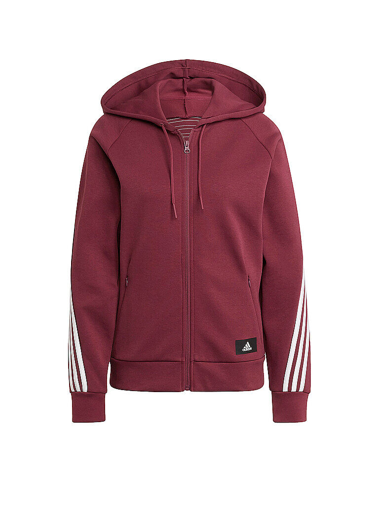 Adidas Damen Kapuzenjacke Sportswear Future Icons 3-Streifen rot   Größe: XL   H51147 Auf Lager Damen XL