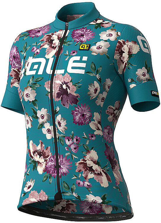 ALE Damen Rad Trikot Fiori grün   Größe: XL   L20116462 Auf Lager Damen XL