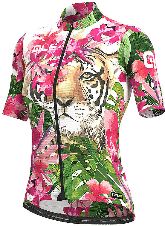 ALE Damen Rad Trikot Tiger rosa   Größe: L   L21101543 Auf Lager Damen L