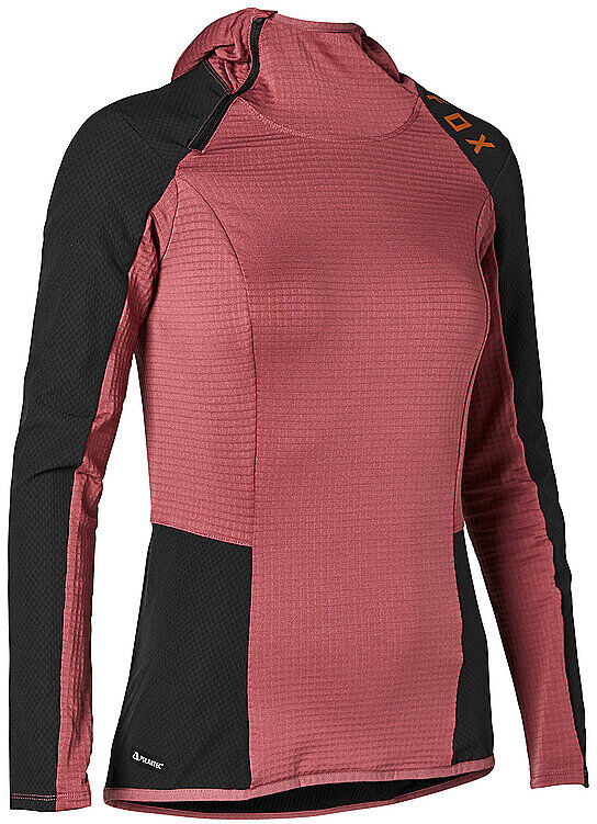 FOX Damen Hoodie Defend Thermo rosa   Größe: M   28500 Auf Lager Damen M