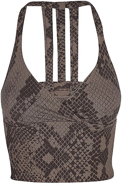 Guess PERFORMANCE Damen Fitnesstank Erin Animal braun   Größe: M   O1BA42 MC04N Auf Lager Damen M