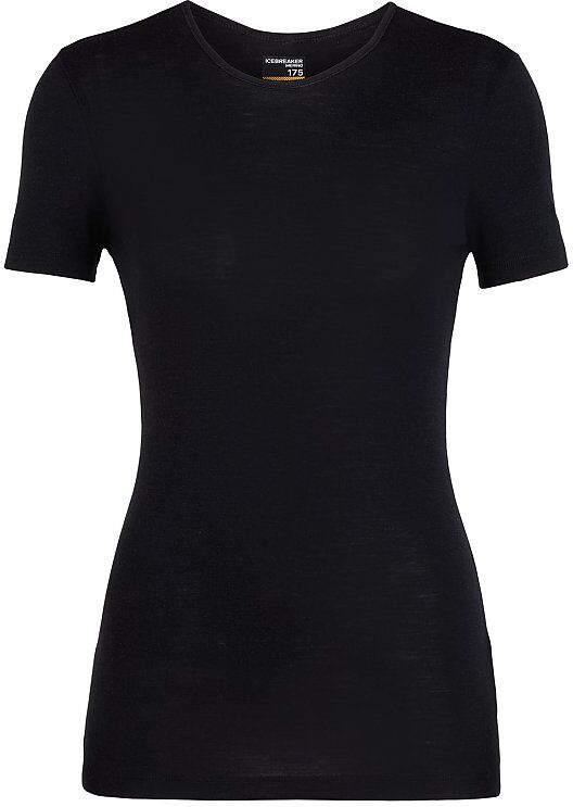 ICEBREAKER Damen T-Shirt 175 Everyday schwarz   Größe: XS   IB104470 Auf Lager Damen XS