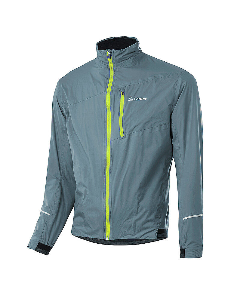 LÖFFLER Herren Radjacke Primaloft® Active grau   Größe: 48   24059 Auf Lager Herren 48