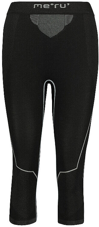 MERU Damen 3/4 Hose Aniak SS schwarz   Größe: M   ME130001 Auf Lager Damen M