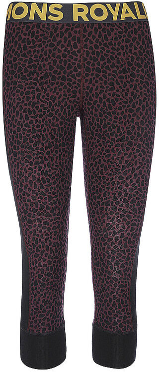 MONS ROYALE Damen 3/4 Legging Cascade Merino Flex 200 rot   Größe: L   100506-2165 Auf Lager Damen L