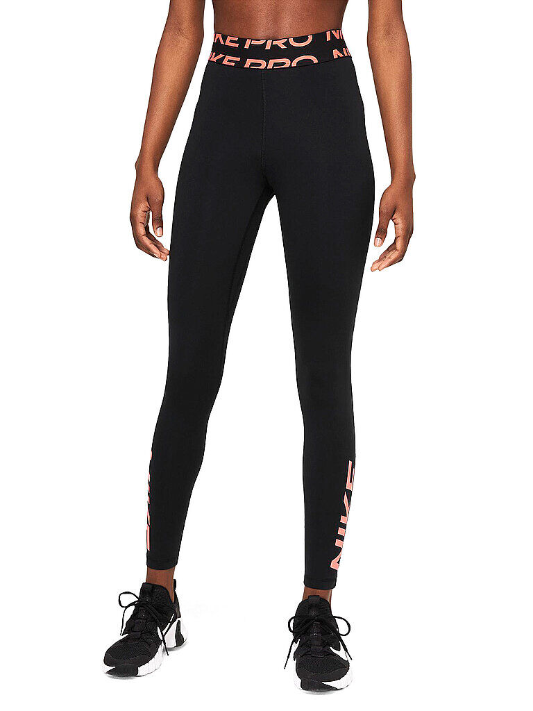 NIKE Damen Fitnesstight Dri-FIT Pro schwarz   Größe: XL   DD6186 Auf Lager Damen XL