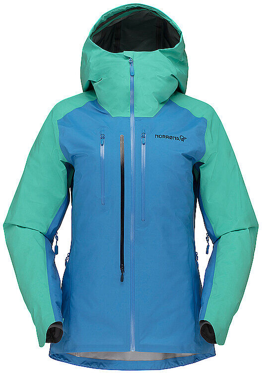 NORRØNA Damen Tourenjacke lyngen Gore-Tex türkis   Größe: L   2014-21 Auf Lager Damen L