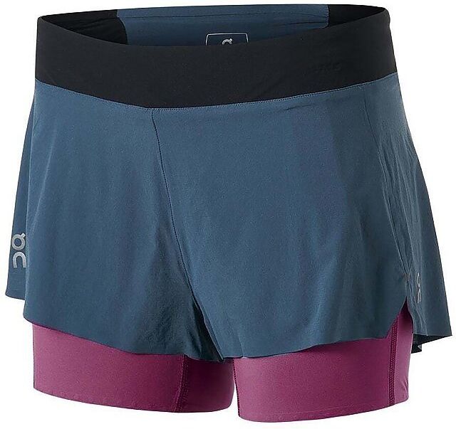 ON Damen Laufshort Running blau   Größe: L   205.00134 Auf Lager Damen L