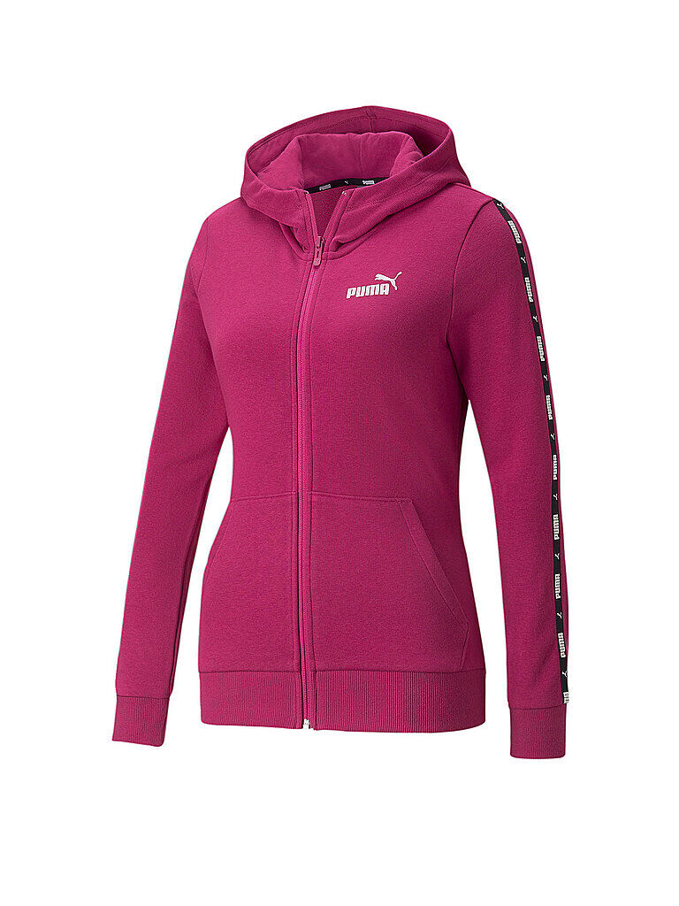 Puma Damen Kapuzenjacke Power Tape pink   Größe: XL   847119 Auf Lager Damen XL