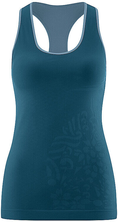 RED CHILI Damen Klettertank Isami Seamless blau   Größe: S   30117 Auf Lager Damen S