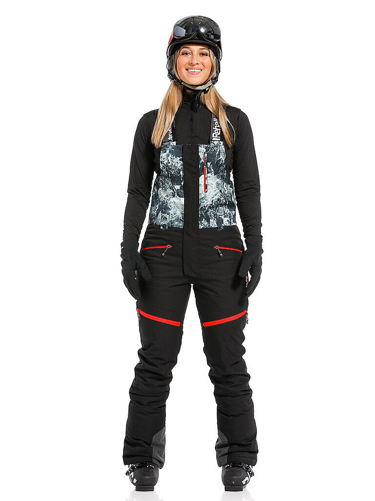 REHALL Damen Snowboardhose Khloe schwarz   Größe: XS   60241 Auf Lager Damen XS