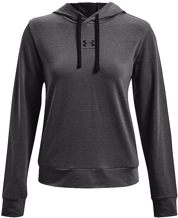 UNDER ARMOUR Damen Hoodie UA Rival grau   Größe: L   1369855-010 Auf Lager Damen L