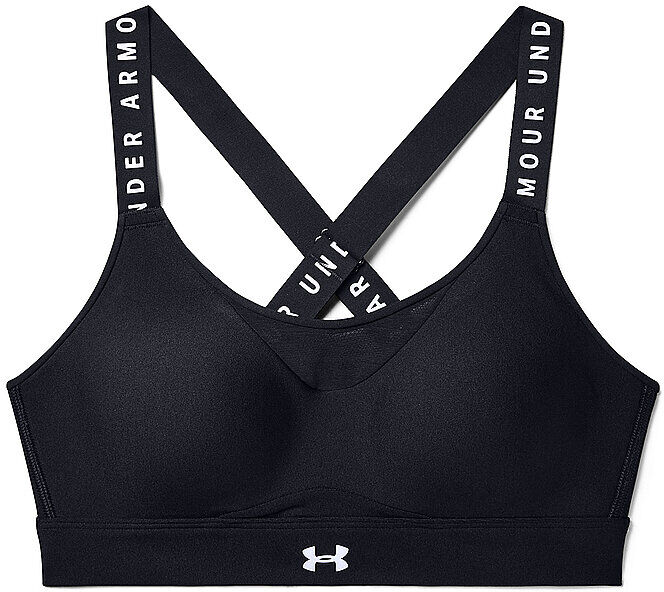 UNDER ARMOUR Damen Sport-BH UA Infinity High schwarz   Größe: XL   1351994-001 Auf Lager Damen XL