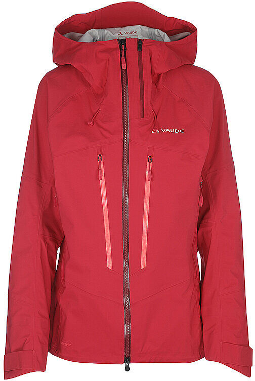 VAUDE Damen Tourenjacke Monviso 3L rot   Größe: 38   42513 Auf Lager Damen 38